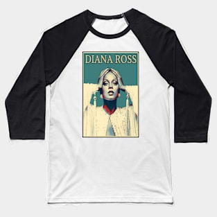 Poster green diana ross Baseball T-Shirt